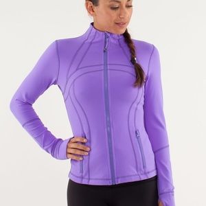 Slightly used power purple lululemon define jacket